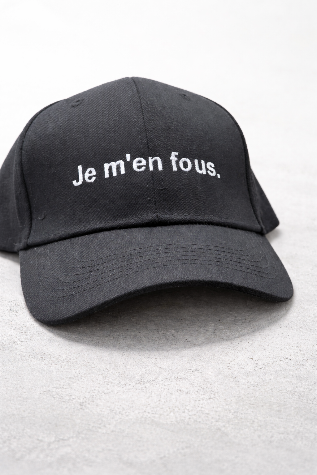 Je m'en fous. Cap