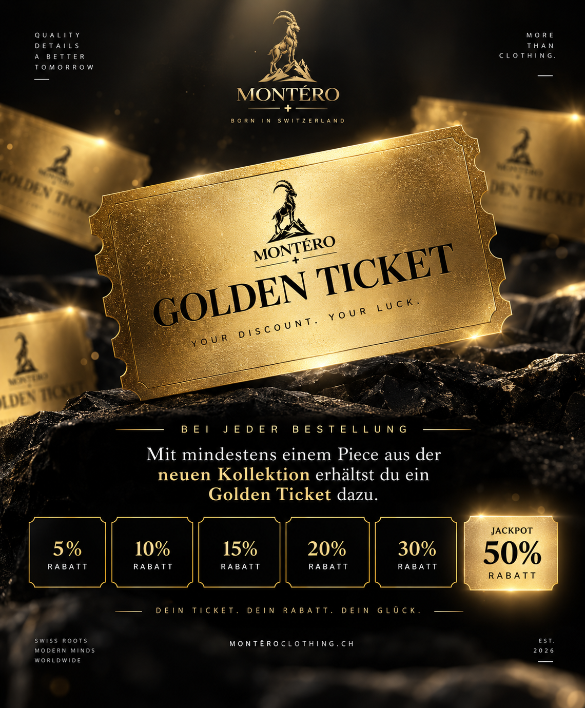 Montéro Golden Ticket