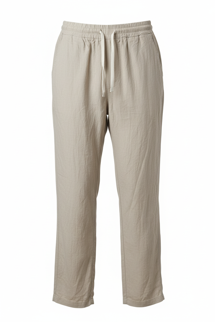 Leinenhosen Khaki