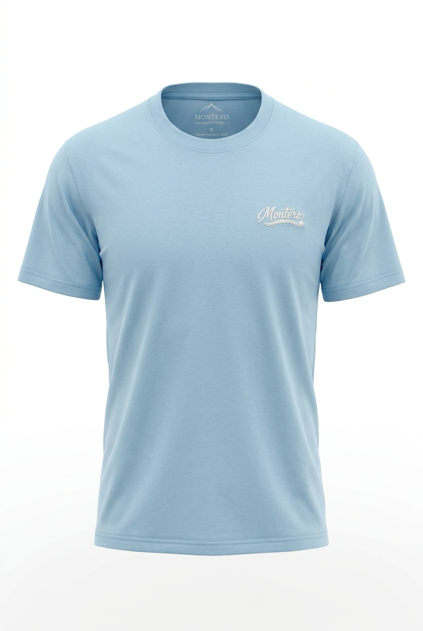 Die with Memories, Not Dreams. T-shirt Babyblau