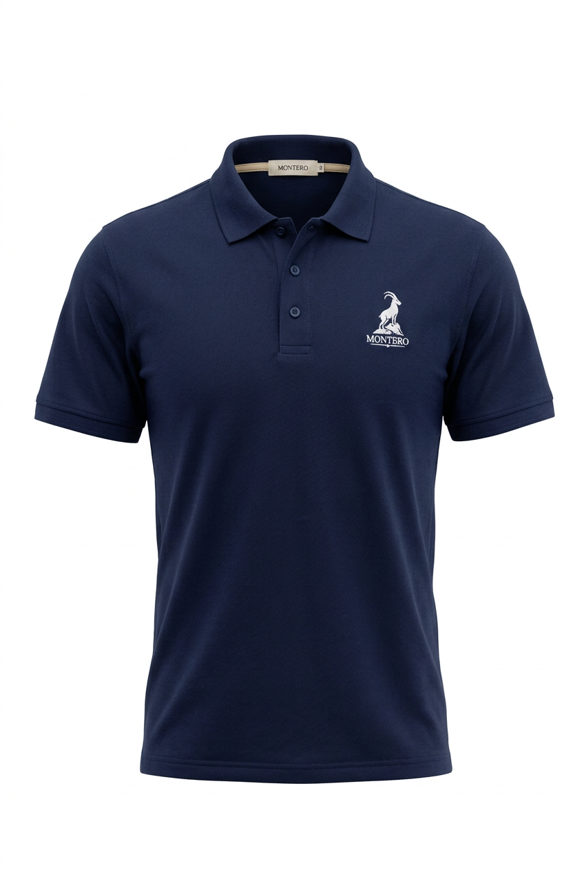 Polo Navy Blau